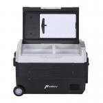 Frigider auto portabil Hcalory D55M Plus, 55l, Compresor, Consum 50W, Dual Zone, Compatibil Bluetooth, Negru 5 - lerato.ro