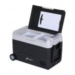Frigider auto portabil Hcalory D55M Plus, 55l, Compresor, Consum 50W, Dual Zone, Compatibil Bluetooth, Negru 6 - lerato.ro