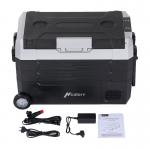 Frigider auto portabil Hcalory D55M Plus, 55l, Compresor, Consum 50W, Dual Zone, Compatibil Bluetooth, Negru 7 - lerato.ro