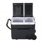 Frigider auto portabil Hcalory P40M Plus, 40l, Compresor, Consum 50W, Dual Zone, Compatibil Bluetooth, Negru 5 - lerato.ro
