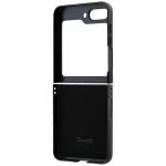 Carcasa piele Logo metalic Hello Kitty compatibila cu Samsung Galaxy Z Flip 5, Negru 8 - lerato.ro