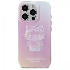 Carcasa Hello Kitty IML 50th Anniversary cu MagSafe compatibila cu iPhone 16 Pro, Roz