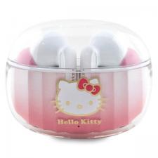 Casti wireless Hello Kitty TWS, Bluetooth 5.3, 250 mAh, USB-C, IPX4, Roz