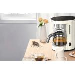 Cafetiera HiBREW H12, 0.75L, Sistem anti picurare, Inchidere automata, Alb 4 - lerato.ro