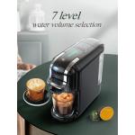 Espressor universal 5in1 HiBREW H2B, 19 bar, 1450W, 600ml, Thermoblock, Compatibil cu capsule Nespresso, Dolce Gusto, KCup, plicurile ESE si cafea macinata, Negru 3 - lerato.ro