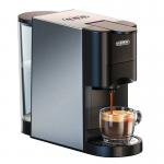 Espressor cu capsule 4in1 HiBREW H3A, 19 bar, 1450W, 1000ml, Compatibil cu capsule Nespresso, Dolce Gusto si cafea macinata, Negru/Gri 2 - lerato.ro