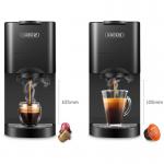 Espressor cu capsule 4in1 HiBREW H3A, 19 bar, 1450W, 1000ml, Compatibil cu capsule Nespresso, Dolce Gusto si cafea macinata, Negru/Gri 8 - lerato.ro