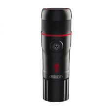 Espressor portabil HiBREW H4-Basic 3 in 1, 15 bar, 80W, 60ml, Alimentare: Cablu USB, Incarcator auto, Compatibil cu capsule Nespresso, Dolce Gusto si cafea macinata, Negru