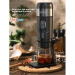 Espressor portabil HiBREW H4A-Premium 3 in 1 cu geanta de transport, 15 bar, 80W, 60ml, Alimentare: Cablu USB, Incarcator auto si retea, Compatibil cu capsule Nespresso, Dolce Gusto si cafea macinata, Negru 5 - lerato.ro