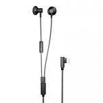 Casti audio cu microfon HiFuture Mi5, In-ear, Control pe fir, USB-C, Lungime cablu 1.2m, Negru 2 - lerato.ro