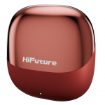 Casti bluetooth wireless TWS HiFuture Chromebuds, Bluetooth 5.4, Pana la 6 ore autonomie casti, 30 de ore autonomie combinat, IPX 5, Ultra Bass, ENC, Red 3 - lerato.ro