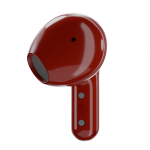 Casti bluetooth wireless TWS HiFuture Chromebuds, Bluetooth 5.4, Pana la 6 ore autonomie casti, 30 de ore autonomie combinat, IPX 5, Ultra Bass, ENC, Red 5 - lerato.ro