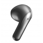 Casti bluetooth wireless TWS HiFuture Chromebuds, Bluetooth 5.4, Pana la 6 ore autonomie casti, 30 de ore autonomie combinat, IPX 5, Ultra Bass, ENC, Silver 5 - lerato.ro