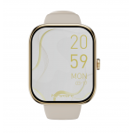 Ceas smartwatch HiFuture Lume, Ecran IPS 1.85 inch, Autonomie 7 zile, Bluethooth 5.3, 1 ATM Waterproof, Champagne Gold 2 - lerato.ro