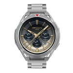 Ceas smartwatch HiFuture Active, 480 mAh, Display 1.43 inch, Bluetooth 5.3, SIlver 4 - lerato.ro