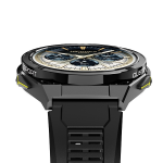 Ceas smartwatch HiFuture Active, 480 mAh, Display 1.43 inch, Bluetooth 5.3, Negru / Galben 5 - lerato.ro