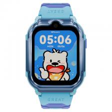 Ceas smartwatch copii HiFuture Kidsguard G1, 4G, Apeluri Vocale, Video Call, Ecran IPS, SOS Alert, Alerta zona virtuala, GPS Tracking, IP67, Autonomie pana la 5 zile, Albastru