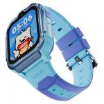 Ceas smartwatch copii HiFuture Kidsguard G1, 4G, Apeluri Vocale, Video Call, Ecran IPS, SOS Alert, Alerta zona virtuala, GPS Tracking, IP67, Autonomie pana la 5 zile, Albastru 4 - lerato.ro