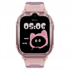 Ceas smartwatch copii HiFuture Kidsguard G1, 4G, Apeluri Vocale, Video Call, Ecran IPS, SOS Alert, Alerta zona virtuala, GPS Tracking, IP67, Autonomie pana la 5 zile, Roz