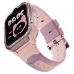 Ceas smartwatch copii HiFuture Kidsguard G1, 4G, Apeluri Vocale, Video Call, Ecran IPS, SOS Alert, Alerta zona virtuala, GPS Tracking, IP67, Autonomie pana la 5 zile, Roz 5 - lerato.ro