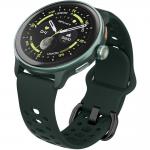 Ceas smartwatch dama HiFuture Vela, Display AMOLED 1.43 inch, GPS, Compass, Alitmetru, Apeluri Bluetooth, Autonomie pana la 10 zile, Rezistenta la apa, Dark Green 3 - lerato.ro