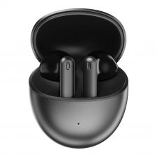 Casti telefoane, Casti wireless HiFuture ColorBuds 3, TWS, ANC, Anulare activa a zgomotului, Apeluri clare cu 4 Microfoane, Bluetooth 5.4, Baterie 25h, USB-C, Negru, lerato.ro