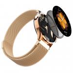 Ceas smartwatch dama HiFuture AURA 2, Display AMOLED 1.32 inch, Apeluri Bluetooth, Autonomie pana la 7 zile, Rezistenta la apa, Gold 4 - lerato.ro