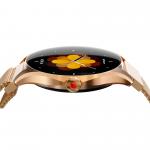 Ceas smartwatch dama HiFuture AURA 2, Display AMOLED 1.32 inch, Apeluri Bluetooth, Autonomie pana la 7 zile, Rezistenta la apa, Gold 5 - lerato.ro