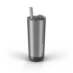 Termos smart HidrateSpark Pro Tumbler, Monitorizare consum lichide, Izolatie din inox oxidabil, Iluminare LED, Incarcare USB-C, Bluetooth, 592ml, Stainless Steel 4 - lerato.ro