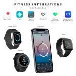 Termos smart HidrateSpark Pro Tumbler, Monitorizare consum lichide, Izolatie din inox oxidabil, Iluminare LED, Incarcare USB-C, Bluetooth, 592ml, Stainless Steel 9 - lerato.ro