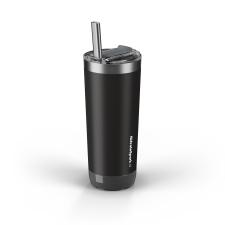 Termos smart HidrateSpark Pro Tumbler, Monitorizare consum lichide, Izolatie din inox oxidabil, Iluminare LED, Incarcare USB-C, Bluetooth, 592ml, Negru
