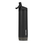 Sticla de apa smart HidrateSpark, Monitorizare consum lichide, Izolatie din otel inoxidabil, Iluminare LED, Incarcare USB-C, Blueooth, 620ml, Negru 8 - lerato.ro