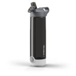 Sticla de apa smart HidrateSpark TAP, Monitorizare consum lichide, Izolatie in vid, Capac cu pai, CR2477, 710ml, Negru 2 - lerato.ro