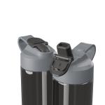 Sticla de apa smart HidrateSpark TAP, Monitorizare consum lichide, Izolatie in vid, Capac cu pai, CR2477, 710ml, Negru 4 - lerato.ro