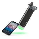 Sticla de apa smart HidrateSpark TAP, Monitorizare consum lichide, Izolatie in vid, Capac cu pai, CR2477, 710ml, Negru 5 - lerato.ro