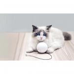Jucarie smart HomeRunPet Play Ball TB10 pentru animale, Alb