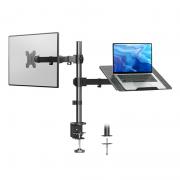 Suport pentru monitor HUANUO HNCM2, 13-32 inch, Greutate maxima 8 kg, Negru