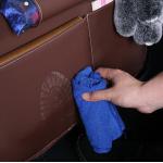 Organizator auto pentru scaun, Pliabil, Piele ecologica, Maro 3 - lerato.ro