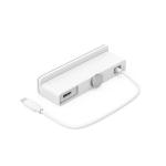 Adaptor HUB 6-in-1 Hyper HyperDrive, 1x USB-C, 2x USB-A, 1x HDMI, 1x microSD, 1x SD, 7.5W, 10Gbps, 4K / 60Hz, Alb 4 - lerato.ro