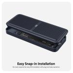 Rack extern SSD Hyper, M.2 NVMe, USB4, 40Gbps, Albastru 3 - lerato.ro
