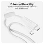 Adaptor video Hyper, USB-C tata la HDMI tata, 4K, 60Hz, Alb 6 - lerato.ro