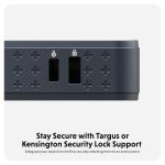 Adaptor HUB 10-in-1 Hyper Silicon Motion, 1x USB-C 10 Gbps, 1x USB-C PD 100W, 2x HDMI 4K / 60Hz, 2x USB-A, 1x SD, 1x Gigabit Ethernet, 1x Jack 3.5mm, Midnight Blue 8 - lerato.ro