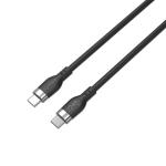 Cablu pentru incarcare si transfer de date HyperJuice, USB-C la USB-C, 240W, 480 Mbps, 2m, Negru 3 - lerato.ro