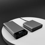 Statie de incarcare 4 in 1 Hyper HyperJuice, 245W, 4x USB-C, Silver 4 - lerato.ro