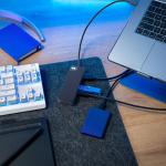 Adaptor Hub 8-in-1 Hyper HyperDrive Flex, 1x USB-C PD 100W, 1x USB-C 5 Gb/s, 2x USB-A 5 Gb/s, 1x HDMI 4k / 30Hz, 1x SD, 1x MicroSD, 1x Jack 3.5mm, Negru 8 - lerato.ro