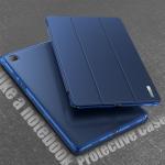 Husa Infiland Smart Stand compatibila cu Samsung Galaxy Tab A7 10.4 inch Blue