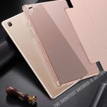 Husa Infiland Smart Stand compatibila cu Samsung Galaxy Tab A7 10.4 inch Pink