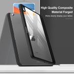 Husa Infiland Crystal compatibila cu iPad Air 4 2020 / 5 2022 Black