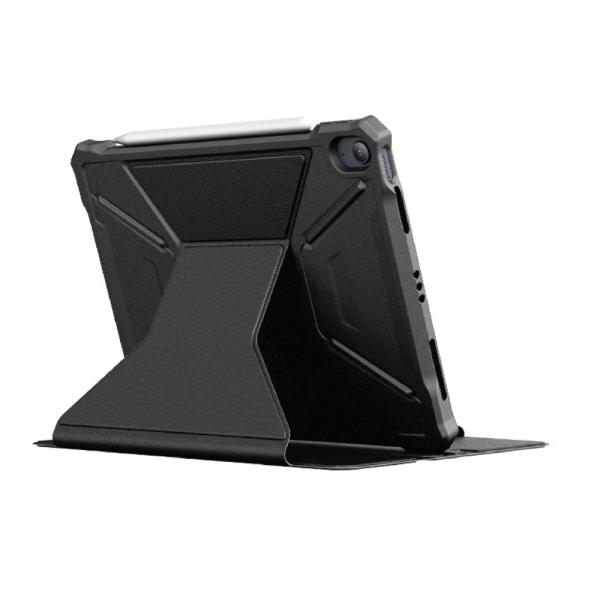 Husa Infiland Multiple Angles compatibil cu iPad Air 4 2020 / 5 2022 Black