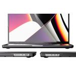 Carcasa laptop INVZI Hardshell compatibila cu Macbook Pro 16 inch A2485 Gri 5 - lerato.ro